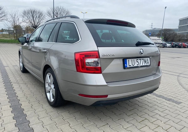 Skoda Octavia cena 62000 przebieg: 177000, rok produkcji 2017 z Lublin małe 407